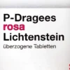 P Dragees Rosa Lichtenstein 100 Stück
