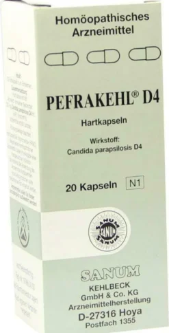 Pefrakehl 20 Kapseln D4