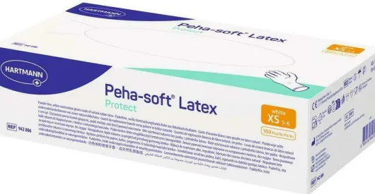 Peha-Soft Latex Protect Unt.Hands.Unsteril Pf Xs