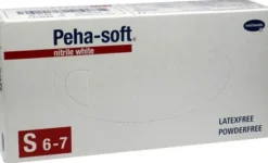 Peha-Soft Nitrile White Unt.Hands.Pud.Fr.Unst.S