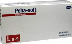 Peha-Soft Nitrile White Unt.Hands.Pud.Fr.Unst.L