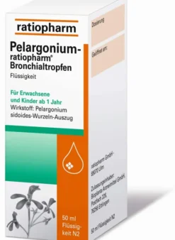 Pelargonium-ratiopharm Bronchialtropfen 50 ml