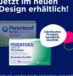 Perenterol forte 250 mg 20 Kapseln