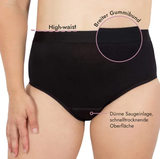 Perioden High-Waist Slip Größe 42-44 (L)