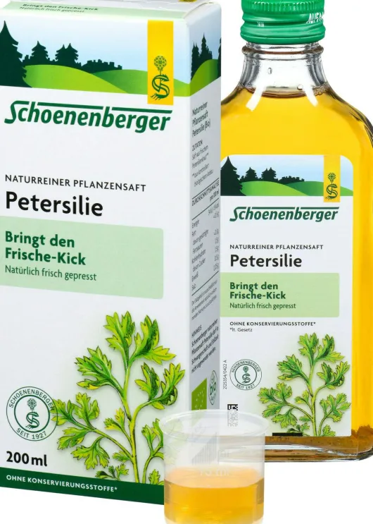 Petersilie Schoenenberger Heilpflanzensäfte 200 ml Saft