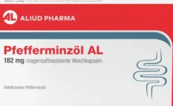 Pfefferminzöl Al 182 mg Magensaftresistente Weichkapseln 30 Stück