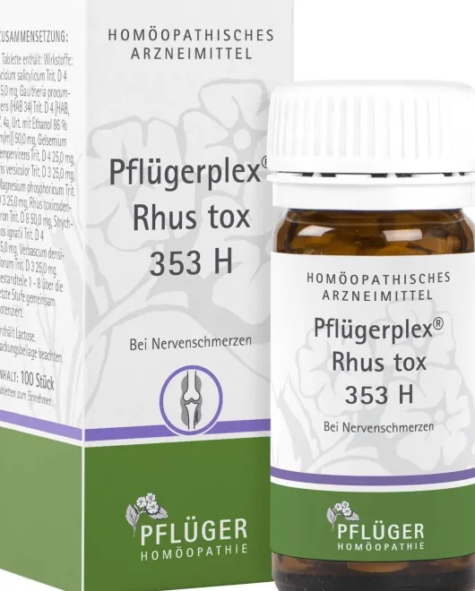 Pflügerplex Rhus Tox 353 H 100 Tabletten