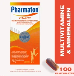 Pharmaton Vitality 100 Filmtabletten