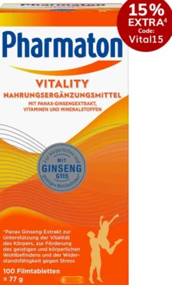 Pharmaton Vitality 100 Filmtabletten