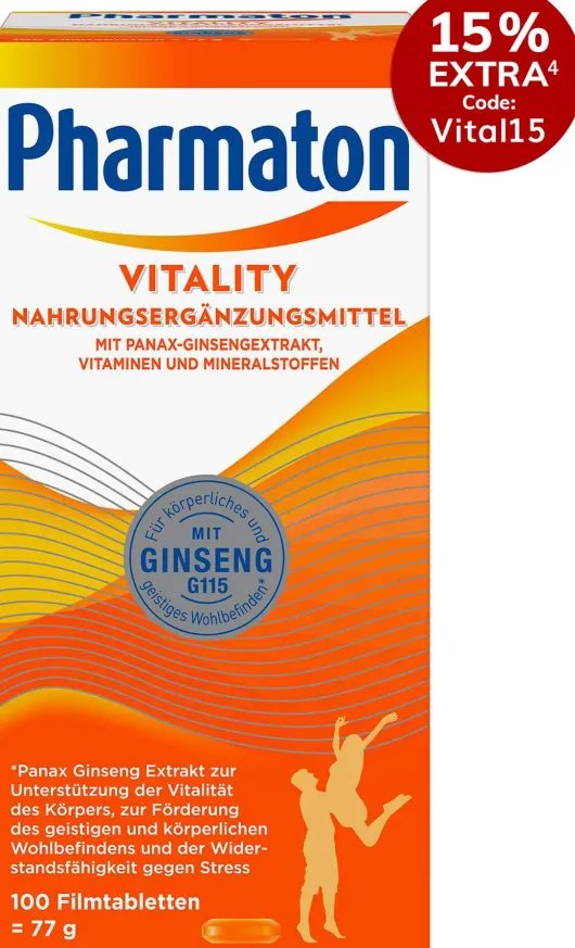 Pharmaton Vitality 100 Filmtabletten
