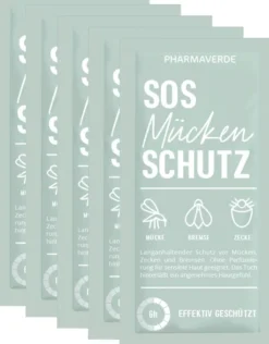 Pharmaverde SOS Mückenschutztücher 5 Stück