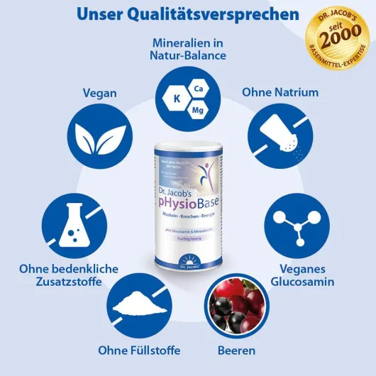Physiobase Dr.Jacob s 180 G Pulver