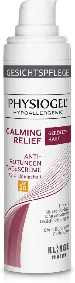 Physiogel Calming Relief Anti Rötungen Tagescreme LSF20 40 ml Creme