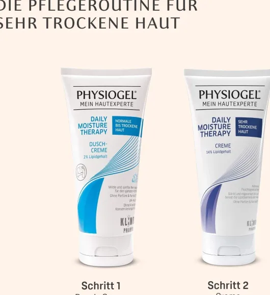 Physiogel Daily Moisture Therapy Creme für sehr trockene Haut 150 ml