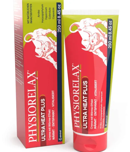 Physiorelax Ultra Heat Plus Creme 250 ml
