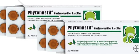 Phytohustil Hustenreizstiller Pastillen 2 x 20 Pastillen