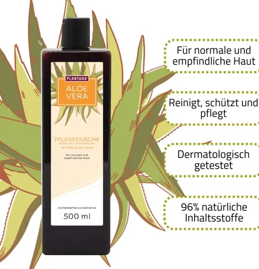 Plantana Aloe Vera Pflege Duschbad 500 ml