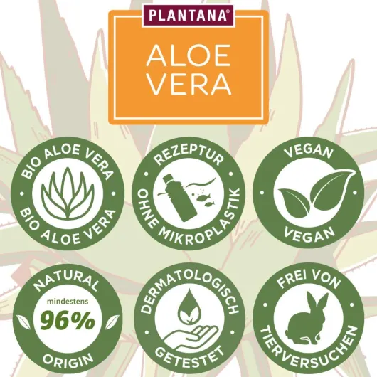 Plantana Aloe Vera Pflege Duschbad 500 ml