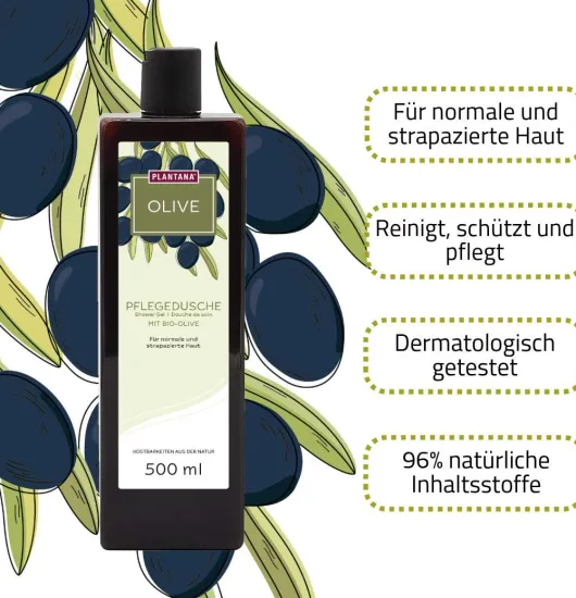 Plantana Olive Pflege Duschbad 500 ml