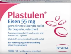 Plastulen Eisen 55 mg 50 Retardkapseln