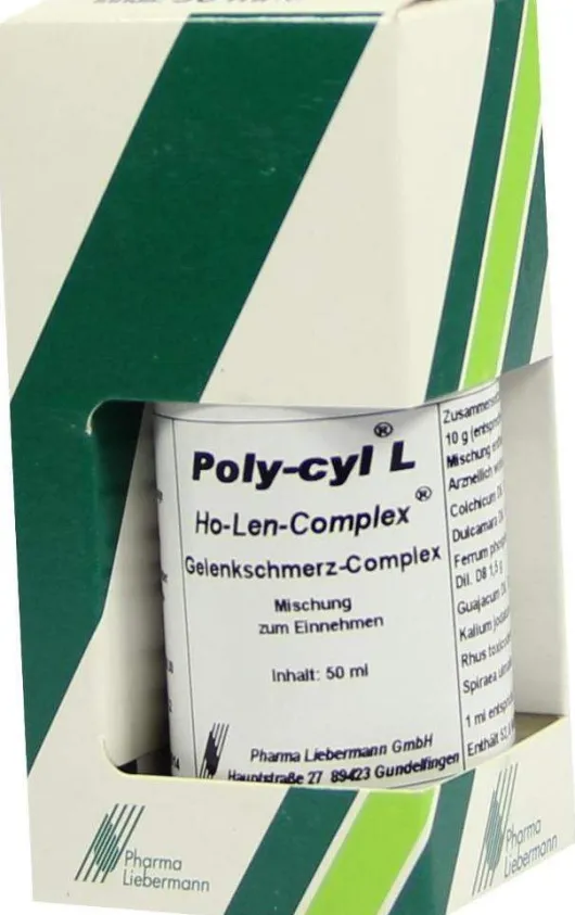 Poly Cyl L Ho Len Complex Tropfen Gelenkschmerz Complex 50 Ml...