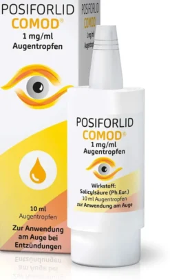 Posiforlid Comod 1 mg Je ml Augentropfen