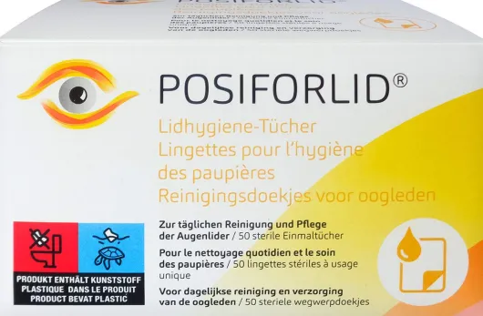Posiforlid Lidhygiene-Tücher 50 Tücher