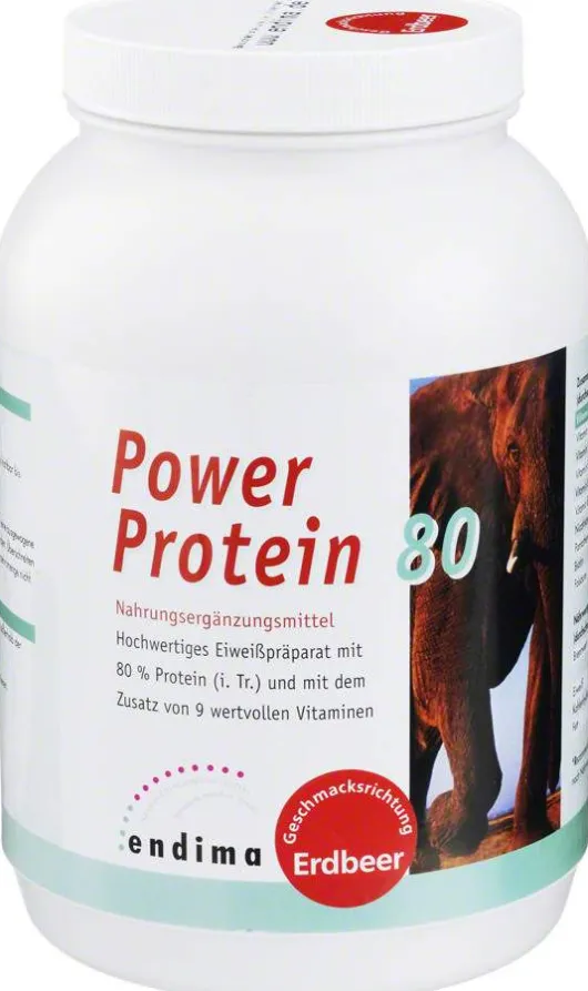 Power Protein 80 Erdbeer 900 G Pulver