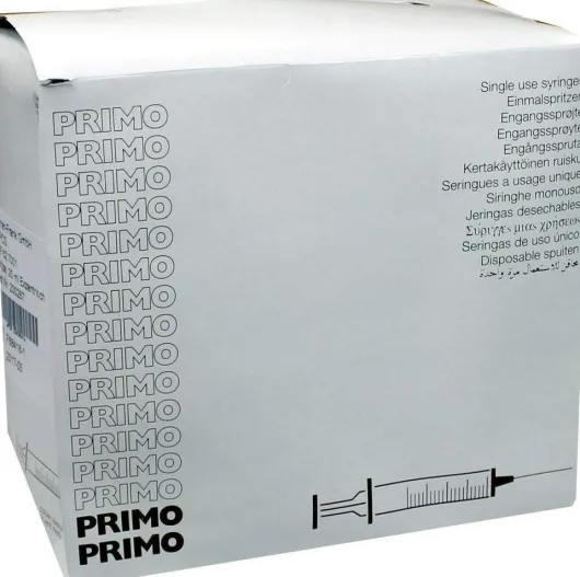 Primo Einmalspritzen Exzentrisch