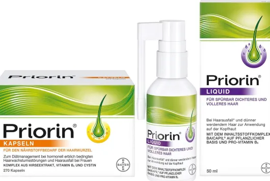 Priorin 270 Kapseln + Liquid Pumplösung 50 ml