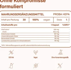 Probahepa Lebergesundheit Pro 30 Kapseln