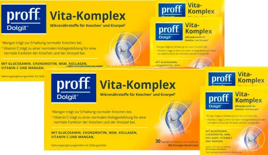Proff Dolgit Vita-Komplex Pulver 2 x 30 Sachets
