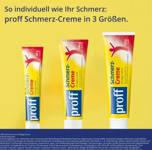 Proff Schmerzcreme 5% 50 g