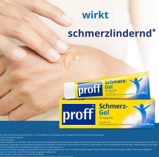 Proff Schmerzgel 100 g