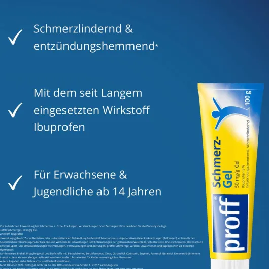 Proff Schmerzgel 100 g