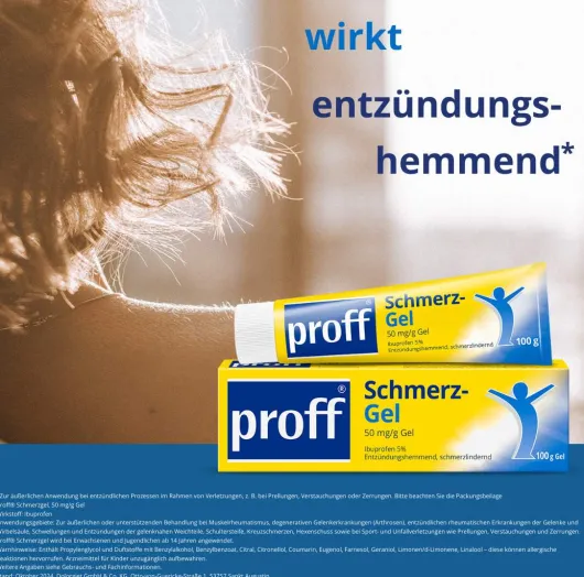 Proff Schmerzgel 100 g