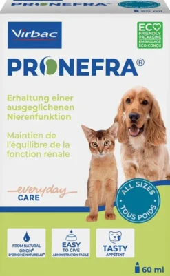 Pronefra Diät - Ergänzungsfuttermittel für Kleintiere 60 ml Flüssigkeit
