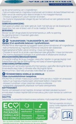 Pronefra Diät - Ergänzungsfuttermittel für Kleintiere 60 ml Flüssigkeit