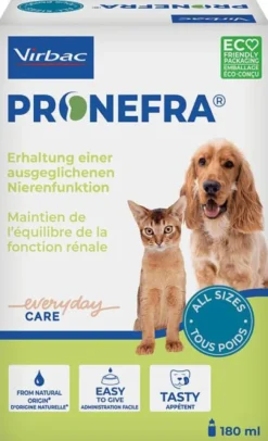 Pronefra Diät - Ergänzungsfuttermittel für Kleintiere 180 ml Flüssigkeit