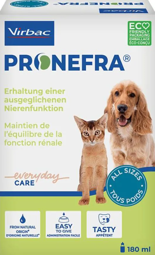 Pronefra Diät - Ergänzungsfuttermittel für Kleintiere 180 ml Flüssigkeit
