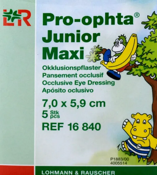 Pro-Ophta Junior Maxi Okklusionspflaster