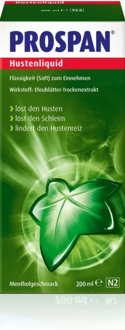 Prospan Hustenliquid mit Mentholgeschmack 200 ml