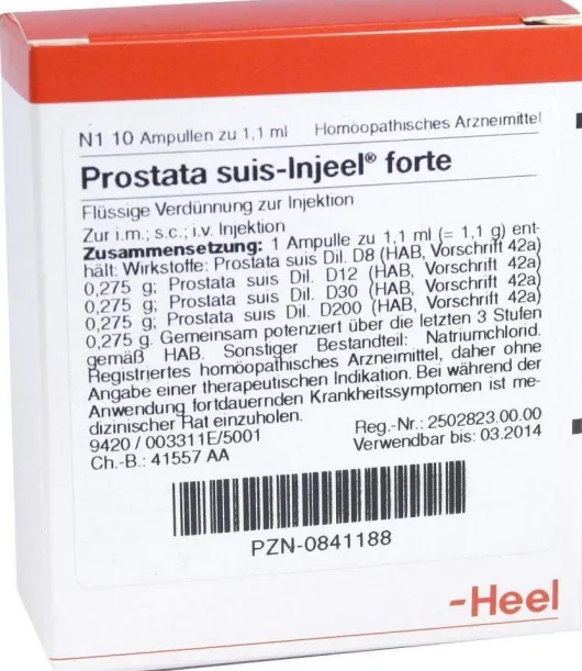 Prostata Suis Injeel Forte