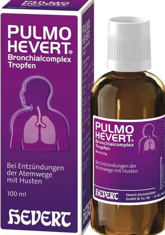 Pulmo Hevert Bronchialcomplex 100 ml Tropfen