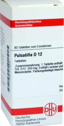 Pulsatilla D12 Dhu 80 Tabletten