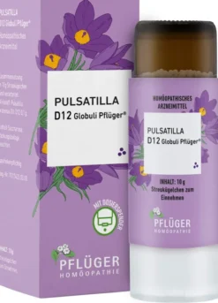 Pulsatilla D12 Globuli Pflüger Globulispender 10 g