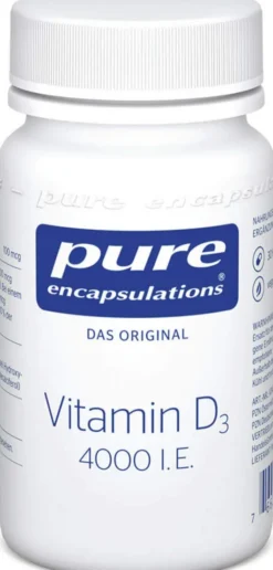 Pure Encalsulations Vitamin D3 4000 I.E. 30 Kapseln