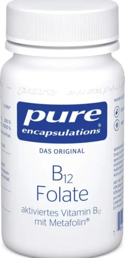 Pure Encaps B12 Folate 90 Kapseln