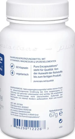 Pure Encap Schwangerschafts Formel 60 Kapseln