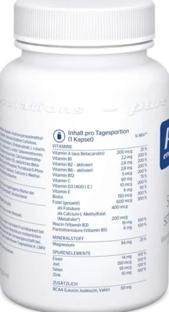 Pure Encap Schwangerschafts Formel 60 Kapseln